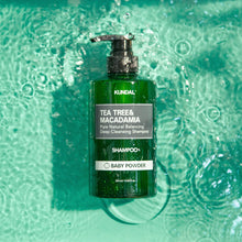 Load image into Gallery viewer, KUNDAL Tea Tree &amp; Macadamia Deep Cleansing Shampoo 500ml - [3 Types]