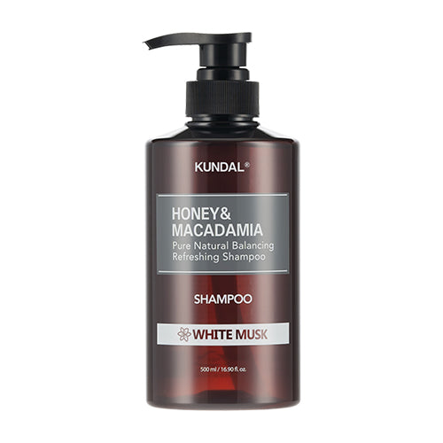 KUNDAL Honey & Macadamia Natural Shampoo 500ml #White Musk