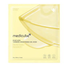 Load image into Gallery viewer, Medicube Kojic Acid Turmeric Gel Mask 2EA