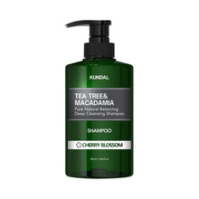 Load image into Gallery viewer, KUNDAL Tea Tree &amp; Macadamia Deep Cleansing Shampoo 500ml - [3 Types]
