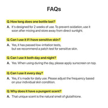 Load image into Gallery viewer, Numbuzin No.5 Glutathione TXA Advanced Dark Spot Ampoule Concentrate 10g+0.7g