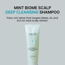 Load image into Gallery viewer, nesh Mint Biome Scalp Deep Cleansing Shampoo 250ml