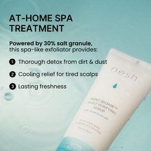 Load image into Gallery viewer, nesh Mint Biome Scalp Purifying Scrub 180ml