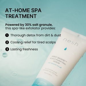nesh Mint Biome Scalp Purifying Scrub 180ml
