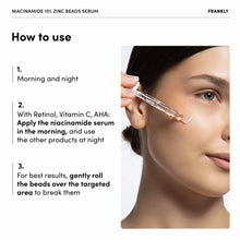 Load image into Gallery viewer, FRANKLY Niacinamide 15% Zinc Beads Serum 30ml