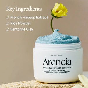 ARENCIA Blue Hyssop Cleanser 120g