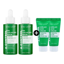 Load image into Gallery viewer, NINELESS A-Control 10% Azelaic Acid Serum Super Bombo Set