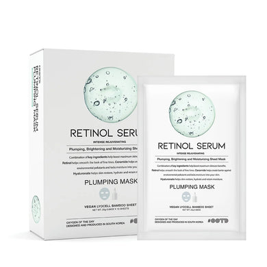 OOTD Beauty Retinol Serum Plumping Mask 10EA