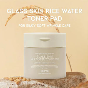 OOTD Beauty Glass Skin Rice Water Toner Pad 70EA