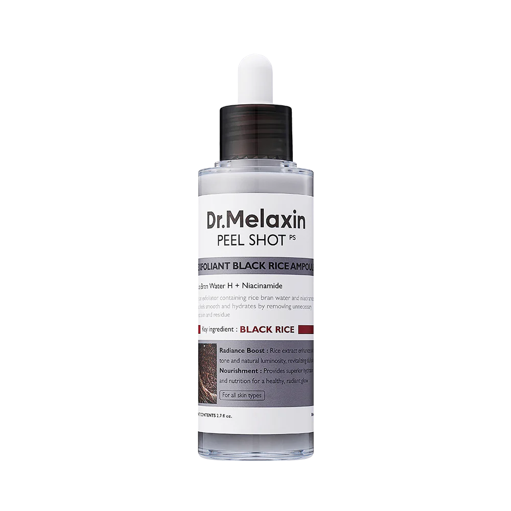 Dr.Melaxin Peel Shot Exfoliating Black Rice Ampoule 80ml