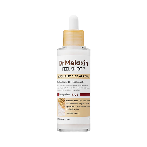 Dr.Melaxin Peel Shot Exofoliating White Rice Ampoule 80ml