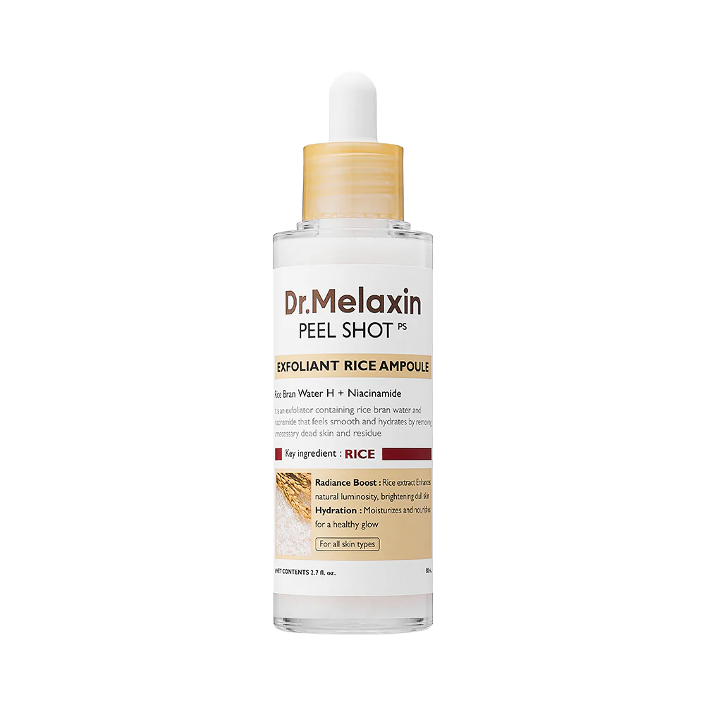 Dr.Melaxin Peel Shot Exofoliating White Rice Ampoule 80ml