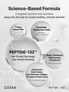 [1+1] COSRX PEPTIDE-132 Ultra Perfect Hair Bonding Treatment 120ml