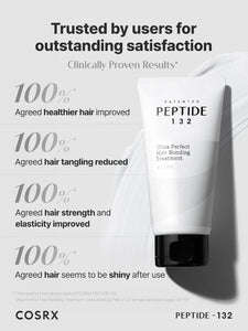 [1+1] COSRX PEPTIDE-132 Ultra Perfect Hair Bonding Treatment 120ml