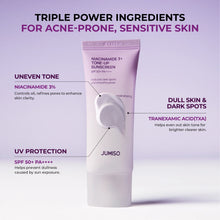 Load image into Gallery viewer, Jumiso Niacinamide 3 + Tone-up Sunscreen 40ml