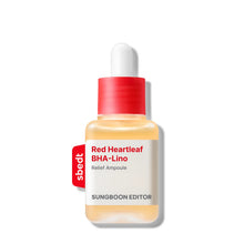Load image into Gallery viewer, Sungboon Editor Red Heartleaf BHA-Lino Relief Ampoule 40ml