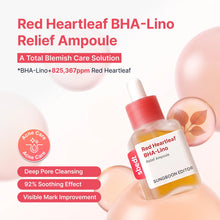 Load image into Gallery viewer, Sungboon Editor Red Heartleaf BHA-Lino Relief Ampoule 40ml