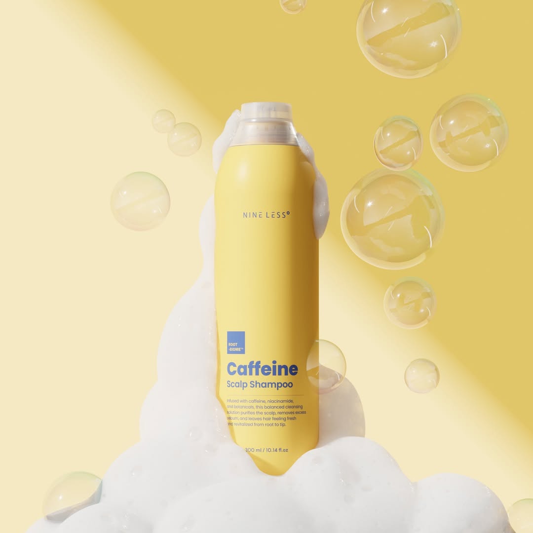 Nineless Root-Biome™ Caffeine Scalp Shampoo 300ml – SoKoSkins