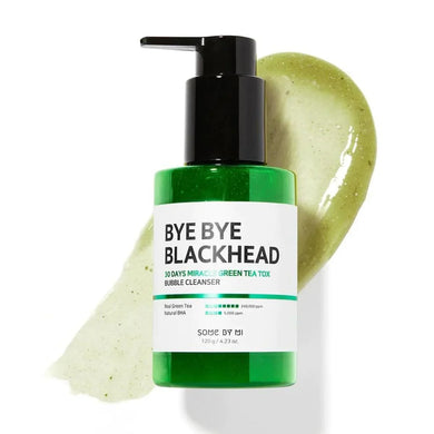 SOMEBYMI Bye Bye Blackhead 30Days Miracle Green Tea Tox Bubble Cleanser 120g - Exp: 07.02.2026