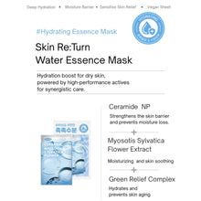 Load image into Gallery viewer, SNP Skin Re:Turn Water Essence Mask 25ml*10EA