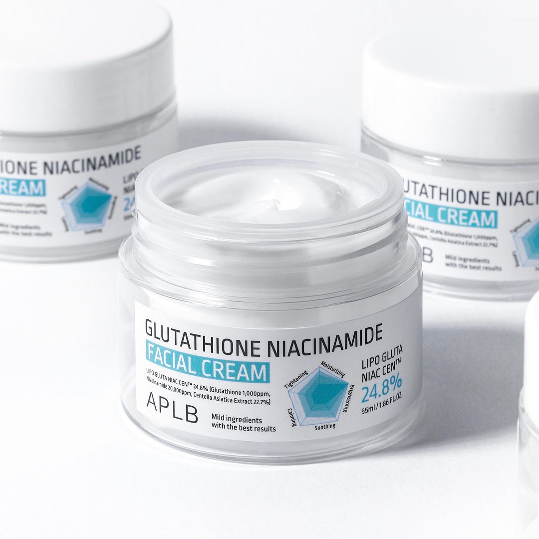 APLB Glutathione Niacinamide Facial Cream 55ml SoKoSkins APLB Glutathione Niacinamide Facial Cream 55ml SoKoSkins