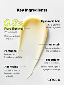 [1+1] Cosrx The Retinol 0.3 Cream 20ml