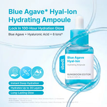 Load image into Gallery viewer, Sungboon Editor Blue Agave Hyal-Ion Hydrating Ampoule 40ml