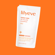 Load image into Gallery viewer, lilyeve Grow:Turn 3D Volume Shampoo 200ml - [Refill]