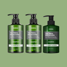 Load image into Gallery viewer, KUNDAL Tea Tree &amp; Macadamia Deep Cleansing Shampoo 500ml - [3 Types]