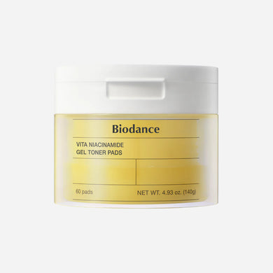 [1+1] Biodance Vita Niacinamide Gel Toner Pad 60EA