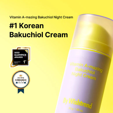 By Wishtrend Vitamin A-mazing Bakuchiol Night Cream 30ml