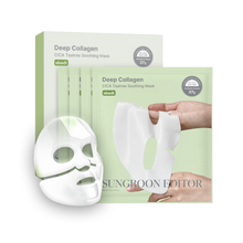 Load image into Gallery viewer, SUNGBOON EDITOR Deep Collagen Cica Teatree Soothing Mask 4EA
