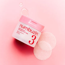 Load image into Gallery viewer, Numbuzin No.3 Bifida Bakuchiol Exfoliating Toner Pads 70EA