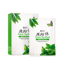 Load image into Gallery viewer, SNP Jeju Rest Green Tea Mask 10EA