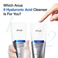 Load image into Gallery viewer, Anua 8 Hyaluronic Acid Moisturizing Gentle Gel Cleanser 150ml