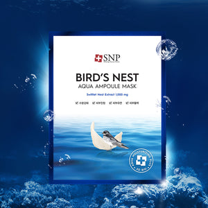 SNP Bird's Nest Aqua Ampoule Mask 25ml*10EA