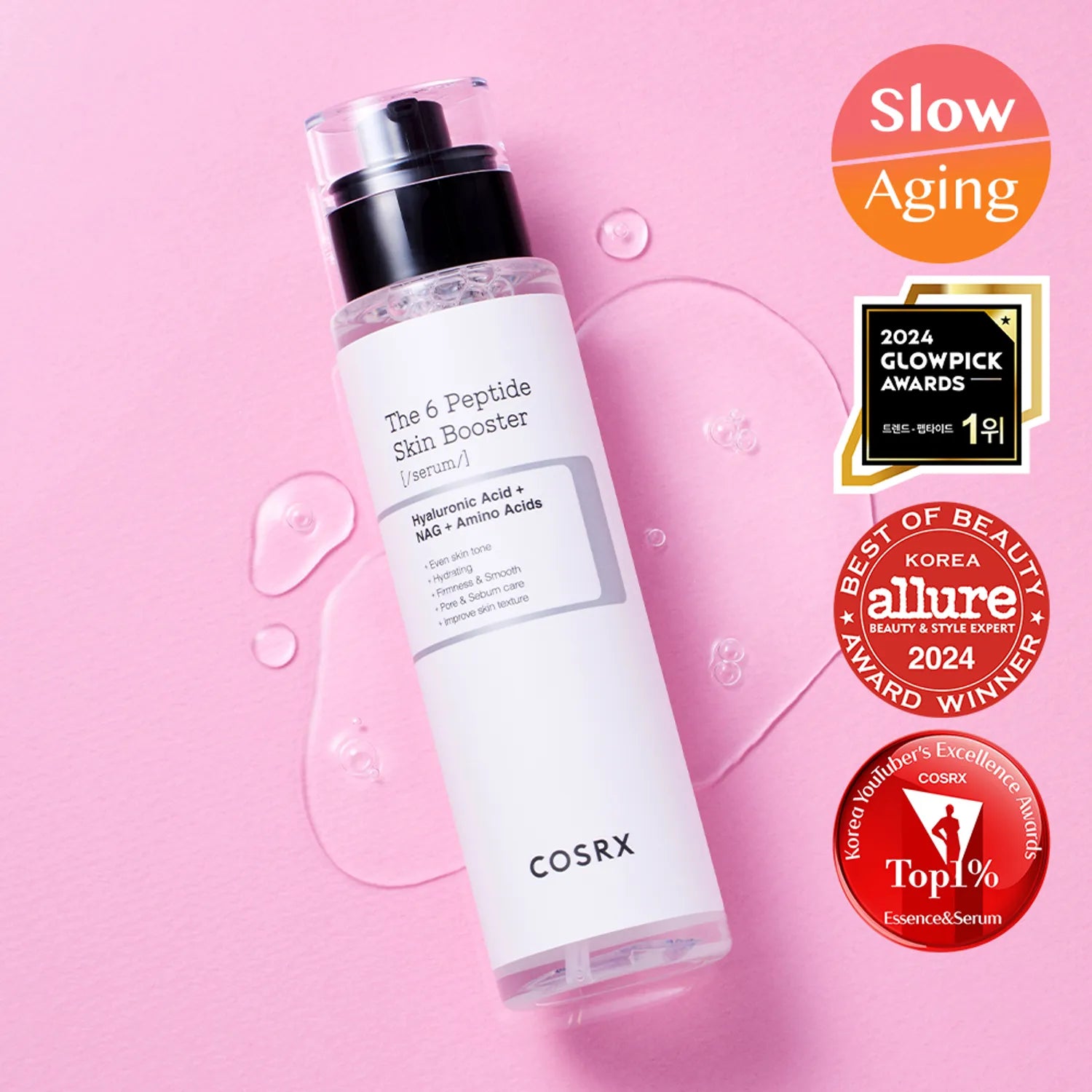 Cosrx The 6 Peptide Skin Booster Serum 150ml – SoKoSkins