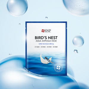 SNP Bird's Nest Aqua Ampoule Mask 25ml*10EA