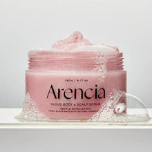 Load image into Gallery viewer, Arencia Fresh Cloud Body &amp; Scalp Scrub 260g