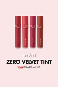 rom&nd Zero Velvet Tint Baked Series
