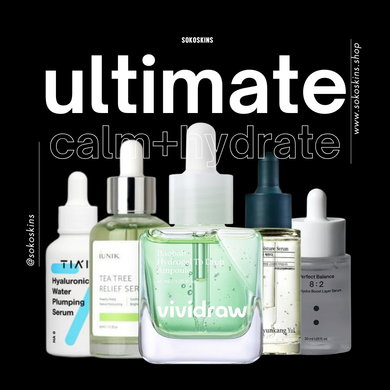 SOKOSKINS BlackFriday: Ultimate Calming+Hydration