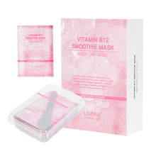 Load image into Gallery viewer, Lindsay Vitamin B12 Smoothie Mask Wash Off Pack 20EA