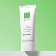 Load image into Gallery viewer, WellDerma Teatree Herb Tox Cica Sunblock 50ml