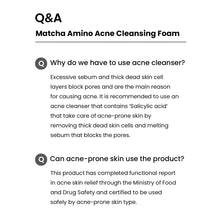 Load image into Gallery viewer, Heimish Matcha Biome Amino Acne Cleansing Foam 150ml