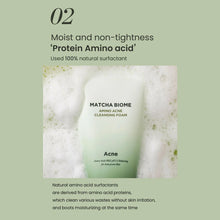 Load image into Gallery viewer, Heimish Matcha Biome Amino Acne Cleansing Foam 150ml