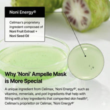 Load image into Gallery viewer, celimax The Real Noni Ampoule Mask Sheet 5EA