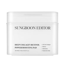 Load image into Gallery viewer, SUNGBOON EDITOR Deep Collagen Retinol Power Boosting Pad 100EA