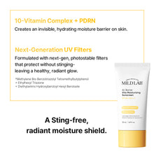 Load image into Gallery viewer, MILDLAB Air Barrier Vita Moisturizing Sunscreen 50ml