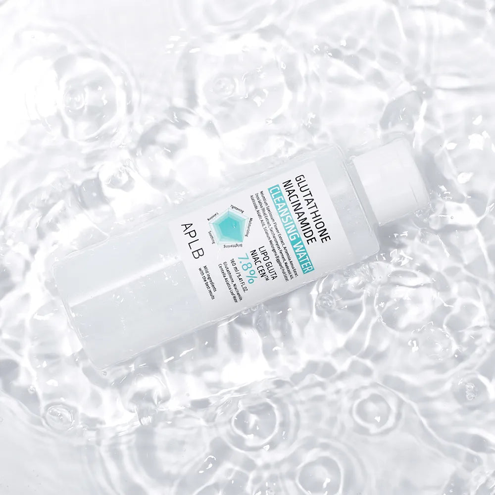 APLB Glutathione Niacinamide Cleansing Water 160ml  SoKoSkins