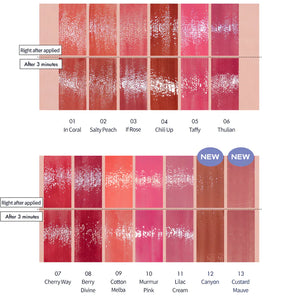 rom&nd Dewyful Water Tint Muteral Nude Series